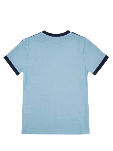 Bilde av WoolLand Vesterålen T-shirt kids  LightSky